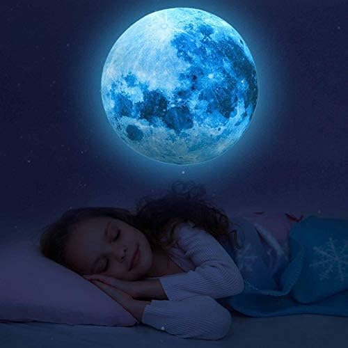 1078Pcs Glow in The Dark Stars for Ceiling Glowing Space and Moon Decals Universe Stickers Kids Wall Decor Perfect for Boys Girls Nursery Bedroom Living Room