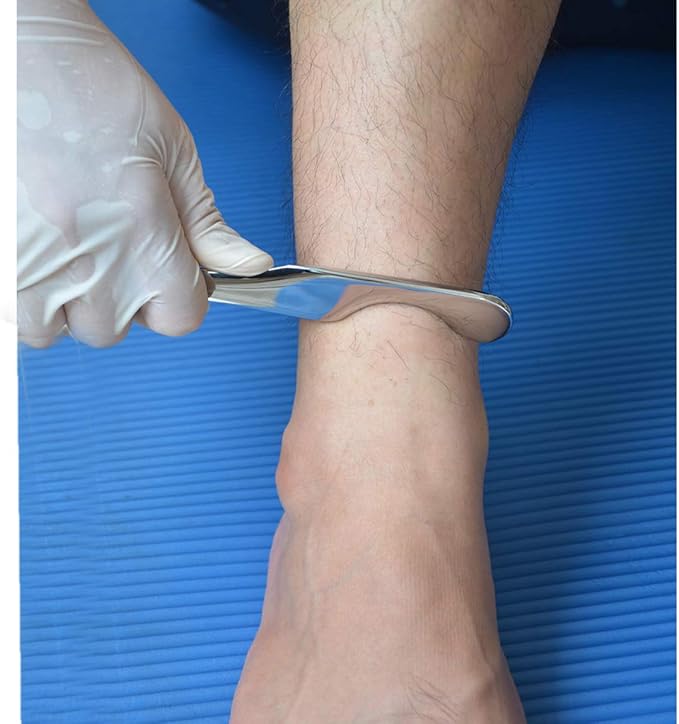 Gua sha Tool gua sha Stainless Steel iastm Tool Gussha Massage Tool Muscle Scraping Tool for Soft Tissue Therapy and Reduce Arms,Back, Legs, Neck Muscle Pain(SSL)………