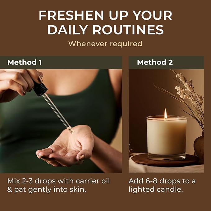 Gya Labs Petitgrain Essential Oil for Skin - 0.34 Fl Oz - 100% Pure Natural Petitgrain Oil for Diffuser, Hair, Aromatherapy, Massage & Candle Making Scent