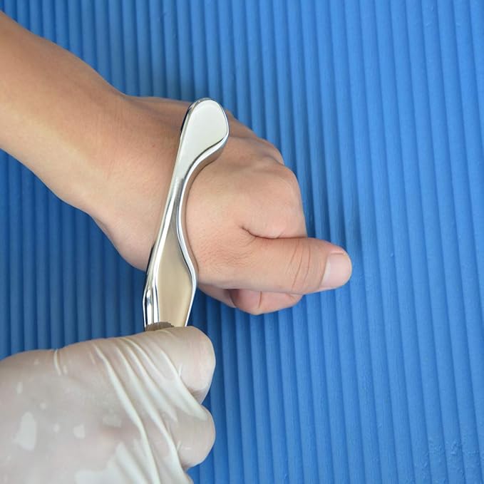 Gua sha Tool gua sha Stainless Steel iastm Tool Gussha Massage Tool Muscle Scraping Tool for Soft Tissue Therapy and Reduce Arms,Back, Legs, Neck Muscle Pain(SSL)………