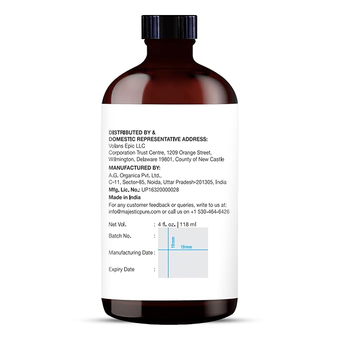 Majestic Pure Rosemary Essential Oil with Glass Dropper - Huge 4 Fl Oz - 100% Pure and Natural Rosemary Oil - Premium Grade Essential Oils for Diffuser, Aromatherapy, Soap and Candle Making