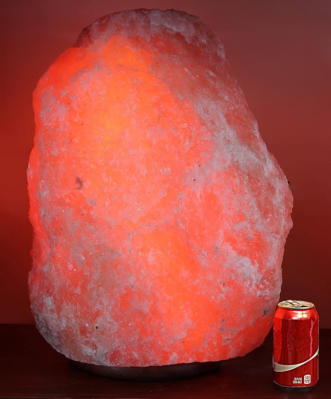 Giant Natural Himalayan Crystal Rock Salt Lamp 125~135 lbs