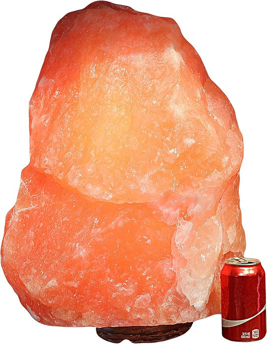 Giant Natural Himalayan Crystal Rock Salt Lamp 145~160 lbs