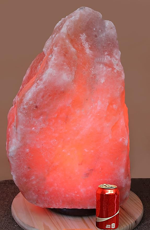 Giant Natural Himalayan Crystal Rock Salt Lamp 215~230 lbs