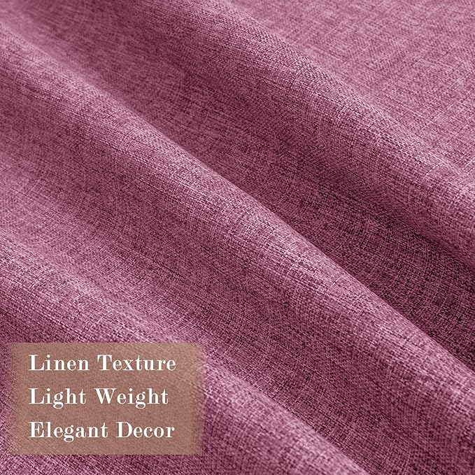 120" Wx96 L Linen Room Divider Drapes for Doorway/Glass Window/Sliding Door/Patio, Extra Wide Pinch Pleated Full Blackout Curtains for Girls Boys Teen Kids Room, 1 Panel, Lilac