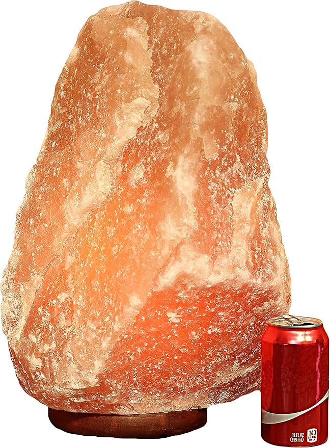 Giant Natural Himalayan Crystal Rock Salt Lamp 60~70 lbs