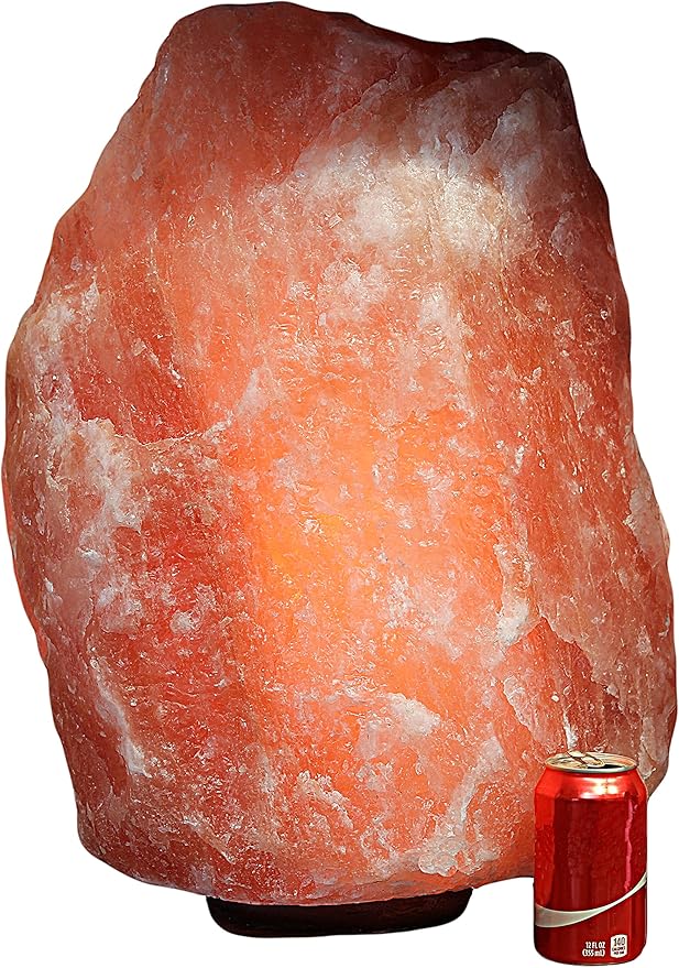 Giant Natural Himalayan Crystal Rock Salt Lamp 190~205 lbs