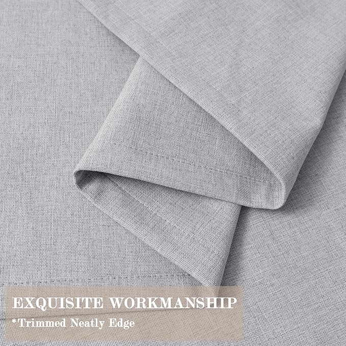 150 Inches Extra Wide Room Divider Draperies, Pinch Pleat Drapes, Absolutely Blackout Sliding Door Drapery, Total Privacy Ceiling Track Curtains, 150" W by 102" L, Silver Grey (1 Panel)